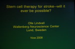  [Euro-stroke2008]卒中干细胞治疗
